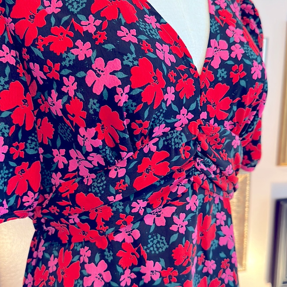 PRIMARK FLORAL PATTERN DRESS - Picture 4 of 7